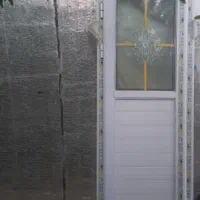 درو پنجره طرح upvcبهمراه شیشه دوجداره نو