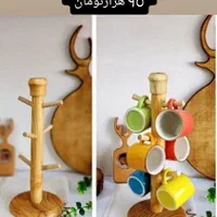 ظروف پذیرایی چوبی با قیمتی بی نظیر|ظروف سرو و پذیرایی|شیراز, لب آب|دیوار