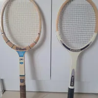 راکت تنیس ویلسون با امضای chris evert و slazenger|ورزش‌های توپی|گلبهار, |دیوار