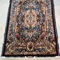 زرنیم دستبافت سالاری تبریز باغ بهشت (۲متن ابریشم)