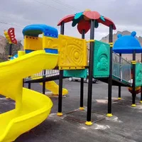 تاب و سرسره فضای باز پلی اتیلنی