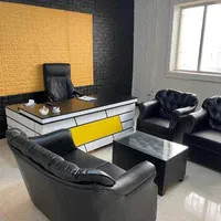 مبلمان اداری چستر مشکی میز و صندلی|دفتر کار|تهران, شهرک ولیعصر جنوبی|دیوار
