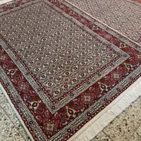 جفت ذرع‌ونیم دستباف مود بیرجند نقشه‌ماهی گل‌ابریشم|فرش|تهران, بازار|دیوار