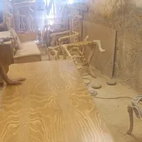 زیرکارچی ماهر نقاشی ملبمان چوبی