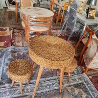 ست میز و صندلی چوبی حصیر بافت چهار نفره|میز و صندلی غذاخوری|شیراز, وزیرآباد|دیوار