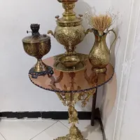 سماور ذغالی برنزی|سماور، چای‌ساز، قهوه‌ساز|نسیم‌شهر, |دیوار