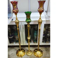 کنار منبری وکنار سالنی پایه بلند مذهبی شمعدان هیئت|صنایع دستی و سایر لوازم تزئینی|تهران, شوش|دیوار