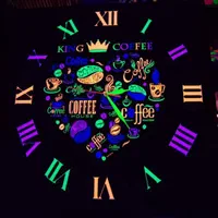 ساعت دیواری بلک لایت Blacklight|ساعت دیواری و تزئینی|تهران, مرزداران|دیوار