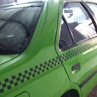 پژو تاکسی ماشین راننده دربستی آژانس سرویس مسافر