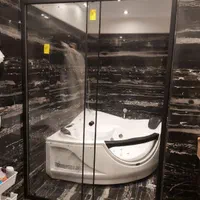 کابین دوش ، حمام شیشه ای ، پارتیشن شیشه ای|لوازم حمام|رشت, سعدی (تختی)|دیوار