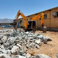 اجاره مینی بیل چرخ زنجیری ولاستیکی