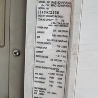 کولرگازی هیتاچی اصلی ژاپنی 24هزار فابریک و ضمانتی|کولر گازی و فن‌کوئل|محمدشهر, |دیوار