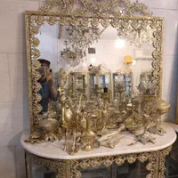 آینه ویترین برنز.