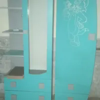 کمد بچه در حد نو دو تکه