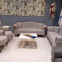 **مبل مینیاتوری**کلاسیک و نشیمن راحت 12 ماهه چکی|مبلمان خانگی و میز عسلی|مشهد, ایثارگران|دیوار