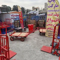 گاری حمل بار چوبی چرخ دستی باربر چوبی (کارگاه پاپ)|ابزارآلات|تهران, شهید رجایی|دیوار