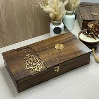 جعبه چوبی پذیرایی مدل ترنج مناسب دمنوش،آجیل،تی‌بگ|ظروف سرو و پذیرایی|تهران, تهرانپارس شرقی|دیوار
