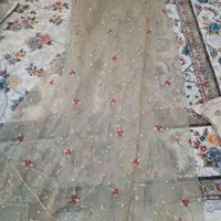 پرده حریرهمراه باآستر باابعادمختلف پنجره وسالن|پرده، رانر، رومیزی|اصفهان, بابوکان|دیوار