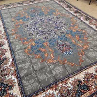 فرش حوض آبیک|فرش|آبیک, |دیوار