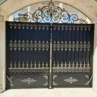 درب آهنی،حیاط،ویلا،فرفورژه،تاج دار|مصالح و تجهیزات ساختمان|اهواز, پادادشهر|دیوار