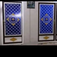 درب پنچره هال خلوت پزیرائی ساده طرح دار|مصالح و تجهیزات ساختمان|اهواز, زرگان|دیوار