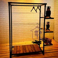 رگال قوطی دیوارکوب شلف قفسه مانکن چوبکار استندلوله|عمده‌فروشی|اراک, |دیوار