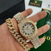 ساعت رولکس دی دیت فول نگین کاری شده rolex|ساعت|تهران, سلسبیل جنوبی|دیوار
