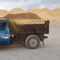 نیسان نخاله خاک باغچه ناخاله06ماسه شسته پوکه شن