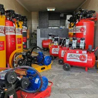 پمپ باد بی صدا چهار سیلندر compressor alpha|ماشینآلات صنعتی|تهران, دولتخواه جنوبی|دیوار