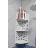استند حمام توالت شلف ضدآب کنجی pvc سفید نانو|لوازم سرویس بهداشتی|مشهد, کوشش|دیوار