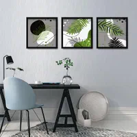 قاب عکس 3 تکه 30*30 مشکی|تابلو، نقاشی، عکس|مشکین‌دشت, |دیوار