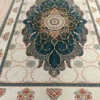 فرش دست دوم یکجفت۹متری/ ۷۰۰شانه نخ پلی پروپیلن|فرش|اصفهان, بهاران|دیوار