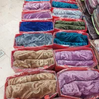 پتو نرمینه کارتنی دو نفره رنگبندی کامل|رختخواب، بالش، پتو|مشهد, امیر|دیوار