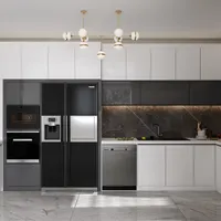 طراحی سه بعدی 3D کابینت - انواع ورقMDFو پی وی سی|خدمات پیشه و مهارت|صدرا-فارس, |دیوار