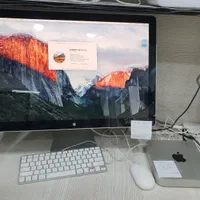 mac mini + apple cinema 24 مانیتور اپل