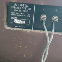 یک جفت باند سونی مدل ss-2250|سیستم صوتی خانگی|تهران, سازمان آب|دیوار