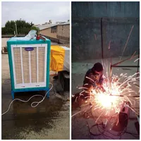 نصب و سرویس صفر تا صد کولرآبی واجرای جوشکاری