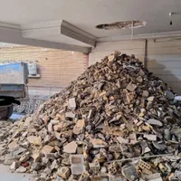 حمل خاک ونخاله نیسان کمپرسی شن ماسه آجر سفال بلوکه