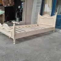 تخت تک نفره تمام چوب|تخت و سرویس خواب|رشت, لاکان شهر|دیوار
