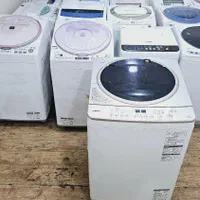 ماشین لباسشویی استوک ژاپنی اصل فول اتوماتیک|ماشین لباسشویی و خشک‌کن لباس|اهواز, سپیدار|دیوار