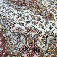 جفت فرش ۹ متری دستباف طرح تبریز طرح خطیبی|فرش|تهران, آبشار تهران (دریاچه)|دیوار