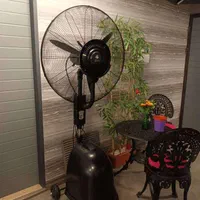 فروش ویژه پنکه های مه پاش و صنعتی وارداتی|پنکه و تصفیه‌کنندهٔ هوا|شیبکوه (فارس), |دیوار