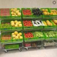 استند میوه و سبزیجات متحرک چرخدار ۶ سبده