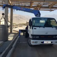 جرثقیل کفی دار همراه باسبد