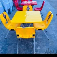 میز تاشو و صندلی پایه فلزی ناصر غذاخوری رستورانی A|میز و صندلی غذاخوری|ایلام, |دیوار