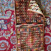 تعدادی پشتی قالیچه ای|پشتی|شیراز, ارم|دیوار