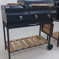 باربیکیو ۸۰ سانتی پلوپز دار گازی زغالی دومنظوره
