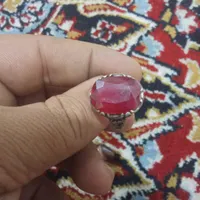 انگشتر یا قوت و فیروزه