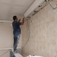 گچکاری دیوار کشی پنل گچی ولکه گیری (صفر تا صد )|خدمات پیشه و مهارت|تهران, نظامآباد|دیوار