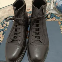 نیم بوت چرم طبیعی سایز 43